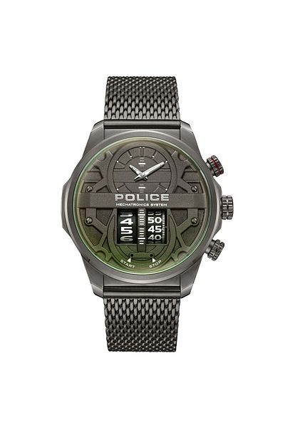 Police Ανδρικό Ρολόι Police PEWJG0006503, Quartz, 44mm, 5ATM