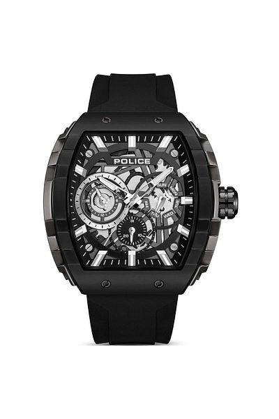 Police Mens Watch Police PEWGQ0063001, Quartz, 45mm, 5ATM