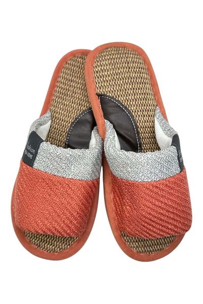 TECOS Unisex Cutout Slippers, ®, Red, Size 38-39, 26 Cm, Comfortable and Breathable Sole