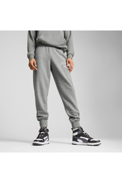 Puma Mens ESS+ LOGO LAB Sweatpants - Gray