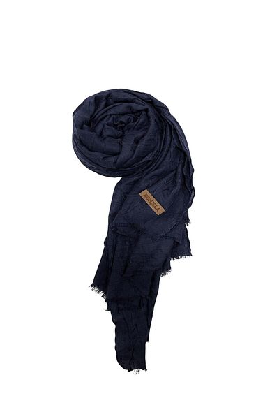 Bonjela Bamboo Shawl - Navy Blue