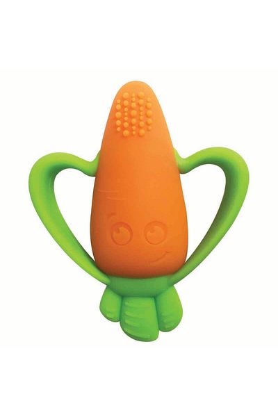 Infantino Textured Carrot Shaped Mouthguard