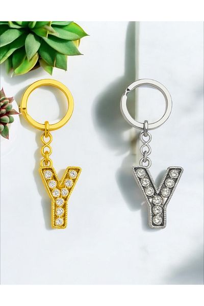 Handley Sparkling'Y' Letter Keychain – a Touch of Luxury and Meaning