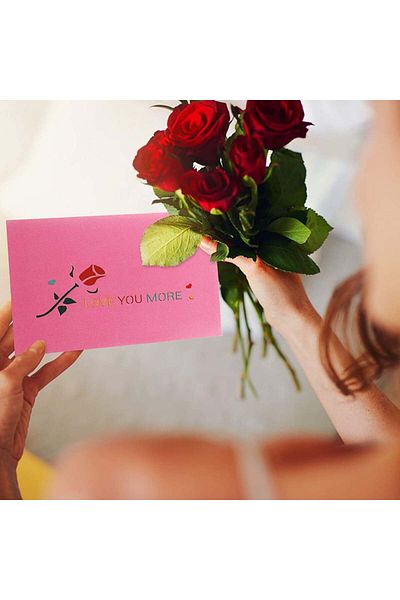 Kesote Valentine's Day card Kesote, paper, multicolor, 20 x 15 cm