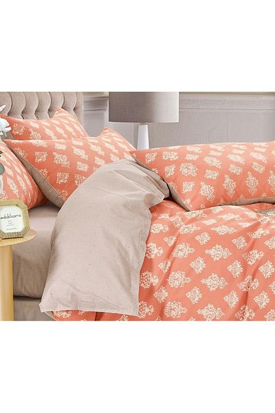 CHIRASO CHIRASO Linen, 100% Cotton, ELASTIC Sheet 180x200 cm, Duvet Sheet 200x230 cm, 2 Pillowcases