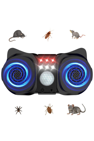 CLAUSTEEL dispozitiv profesional cu ultrasunete cu 2 difuzoare, 12 lumini int...