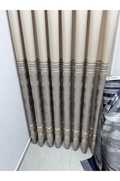 NİVEMESHOME URLA V-5202 VİZON 1/3 PERDEA DE FOND PLIATĂ APM