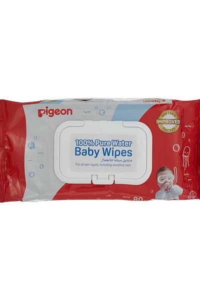 Pigeon Baby Wipes 80 Sheet