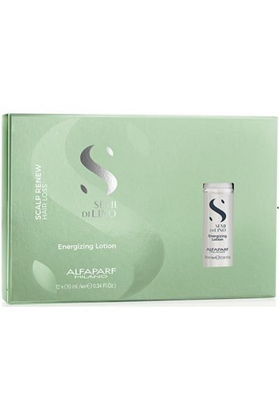Alfaparf Milano Alfaparf Scalp Care Energizing Lotion fiole tratament anti-cădere a părului, Tratamente pentru păr, 12 x 10 ml