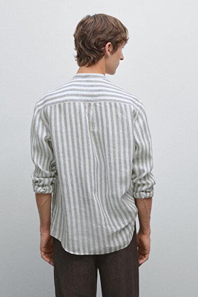 Massimo Dutti Hakim yaka regular fit gömlek