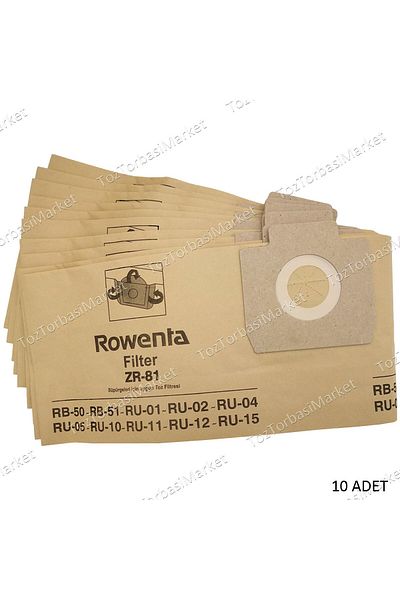 Magic Bags |   Vacuum Cleaner Dust Bag Compatible for Rowenta-Ru505-Zr815-Rb175-Rb50-60-70-520-Models-20 Pieces