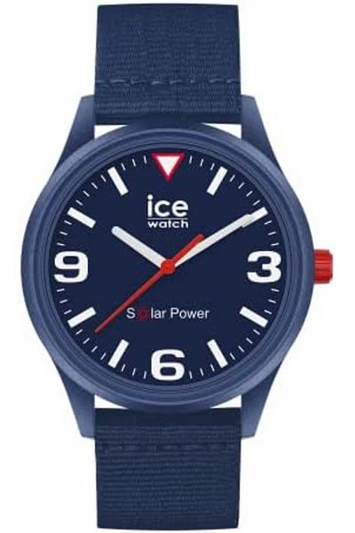Ice Watch Ice-Watch - ICE solar power - Men's wristwatch with Tide ocean strap (Medium)