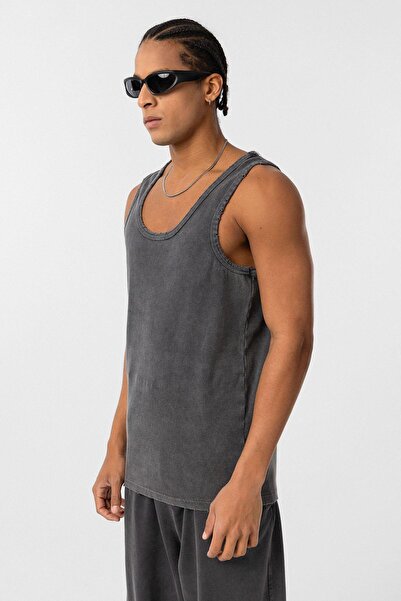 VAMOSCLO Washable Tank Top Camisole Undershirt Anthracite