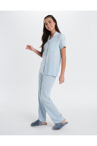 Nayomi Dream Blue Pajama Set