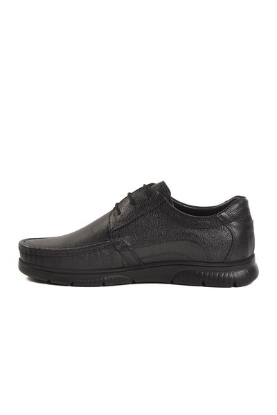AYAKMOD 232061 m Black-Black Genuine Leather Men's Casual Shoes