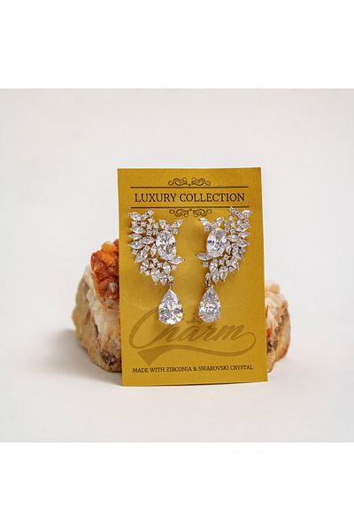CHARM Cercei „Royal Drop” cu cristale zirconia și Swarovski – Charm