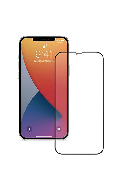 Sunix Iphone 16 Pro Ile Uyumlu 6d Temperli Ekran Koruyucu Cam Siyah