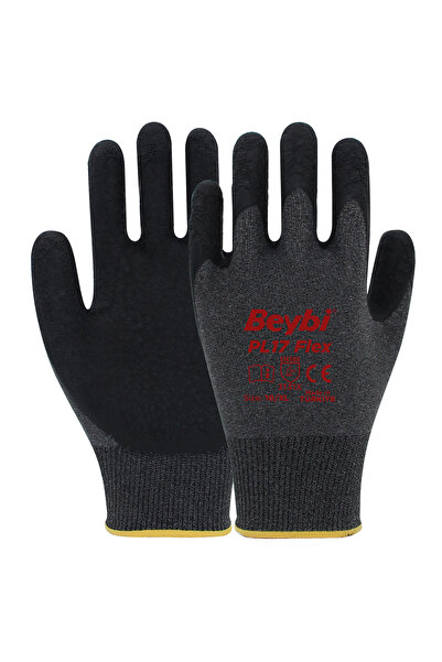 Beybi Lateks PL17 Flex Siyah Camcı Eldiveni No:10 - 1 Çift