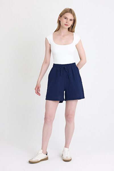 Rays شورت Laci بخصر مطاطي 100% قطن موسلين 4796A