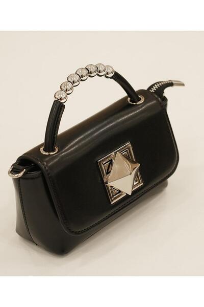 Guja 25Yg329 Black Women's Shoulder Bag