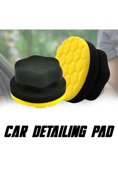 Generic Car Detailing Polishing Sponge Pad with Hand Grip for Car Waxing and Crystal