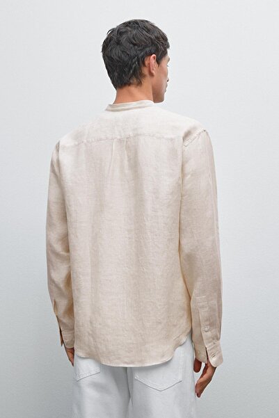 Massimo Dutti Hakim yaka regular fit gömlek