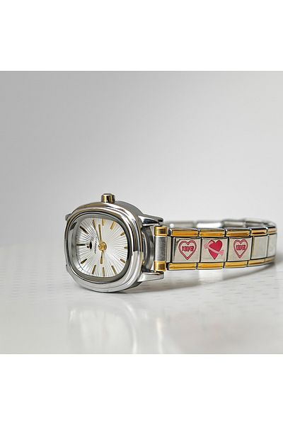 G Sport POLO Nomination Italy Steel Flexible Cord Women Wrist Watch