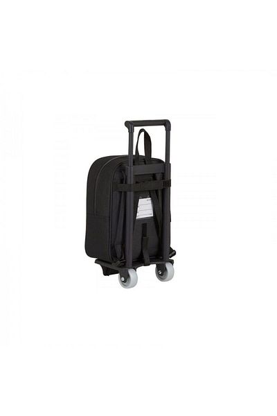 FC BARCELONA Rucsac cu roți, negru, 54 cm
