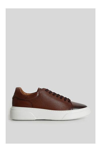 Lufian tommy Ανδρικά Δερμάτινα Παπούτσια Sneaker 121230280