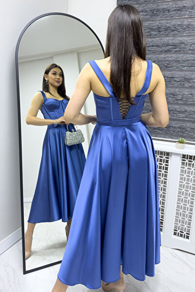 thezkscom Βραδινό φόρεμα με μίντι μήκος, φόρεμα χορού, φόρεμα αποφοίτησης μαύρο, λευκό, μπορντό, πράσινο, ινδικό