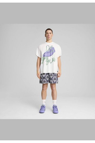 Puma Μπλούζα μπάσκετ με δαντέλα και φαρδιά μανίκια