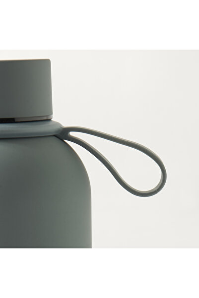 Lifestyle Solid Stainless Steel Water Bottle with Handle - 500 ml