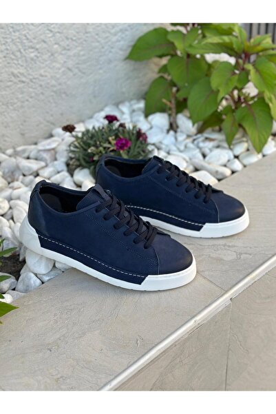 Treyler Ayakkabı Erkek Hakiki Deri Spor Ayakkabı Sneaker Ayakkabı