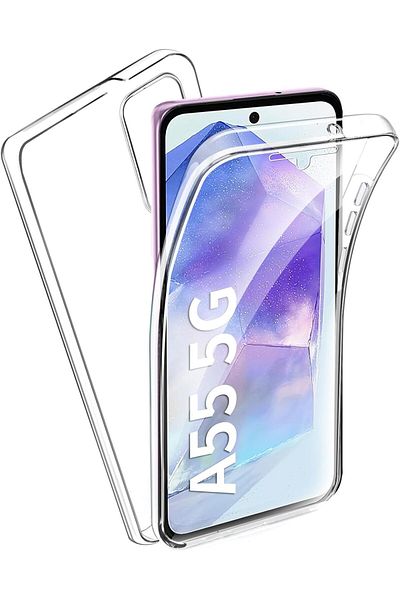 ALC MOBILE Front and back cover 360 Alc Mobile compatible with Samsung Galaxy A55