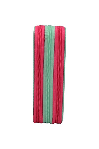 Minnie Mouse Equipped Pencil Case, 3 Compartments, 42 Pieces, Multicolor