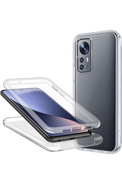 ALC MOBILE Cover 360 Xiaomi Redmi 12 4G - V2 Transparent front and back