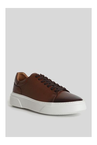 Lufian tommy Ανδρικά Δερμάτινα Παπούτσια Sneaker 121230280