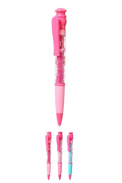 Miniso Barbie Lisanslı Işıltı Serisi Parlak Mega Tükenmez Kalem