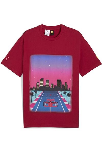 Puma Scuderia Ferrari Miami Graphic Tee Men