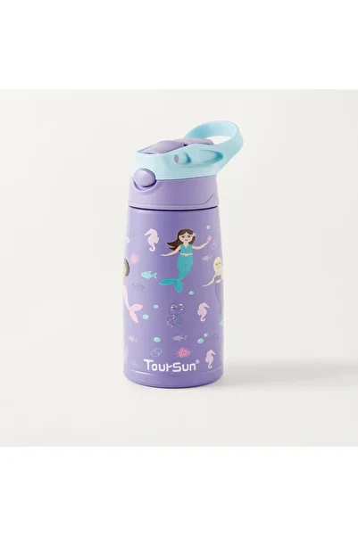 Toursun Printed Double Wall Water Bottle - 300 ml