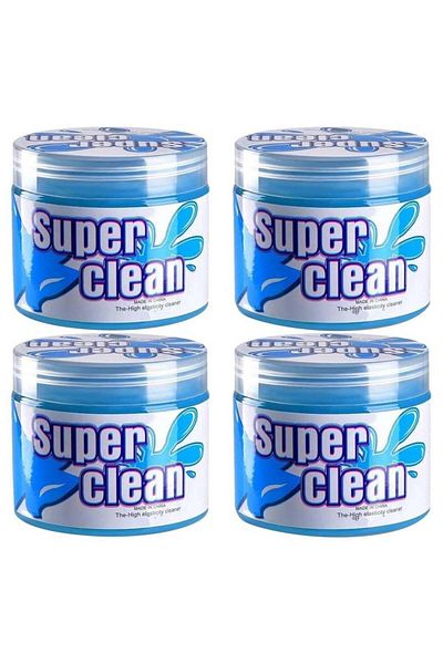 Generic Cleaning Gel Car Dashboard Cleaning, Laptop, Keyboard, Etc - Best Universal Cleaning Gel (4 pack)
