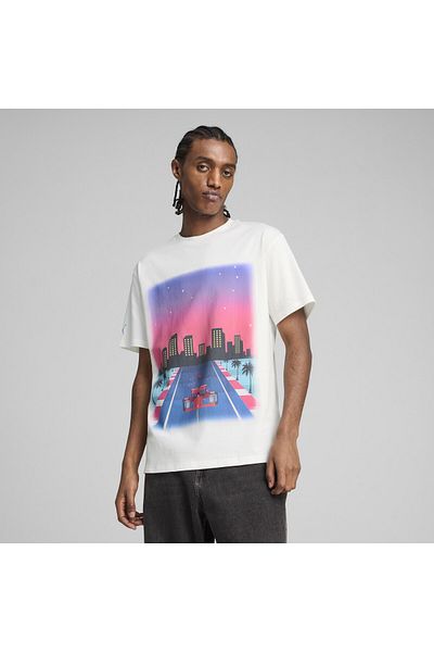 Puma Scuderia Ferrari Miami Graphic T-shirt Ανδρικό
