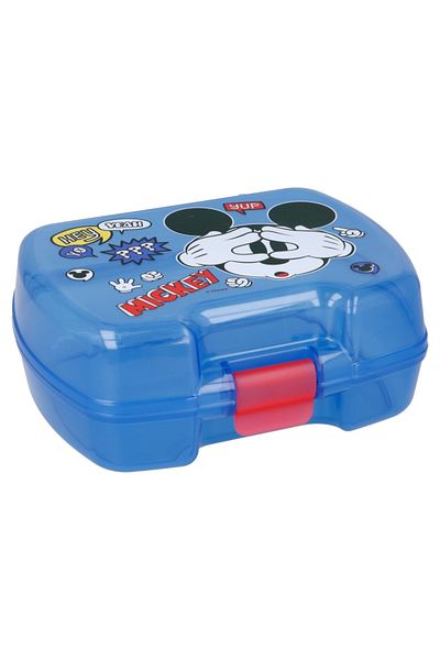 Mickey Mouse Sandwich box, impact resistant, BPA free, 17.5x13.6x7 cm, multicolor, Mickey Mouse, Disney