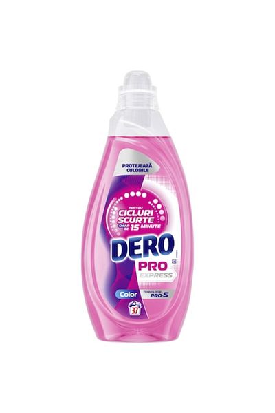 Dero Automatic Liquid Detergent, Pro Express, Color, 37 Washes, 1.48l