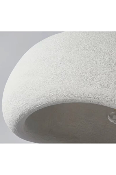 LUXXO Suspensie Wabi Sabi M, 1x E27, corp din fibră de oțel, 60x60x60 cm