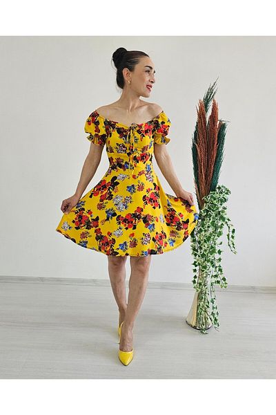 6 butik altı üstü butik Madonna Rose Dress