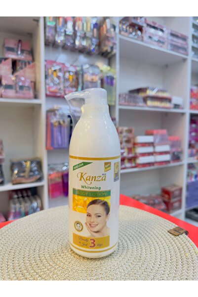 NEW LAVİN Kanza Beyazlatıcı Vucut Losyonu 550ml Orjinal