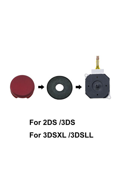 Choice A3 JCD 1set Thumbstick Button Thumb Stick joystick + Rker Stick Cap +D...