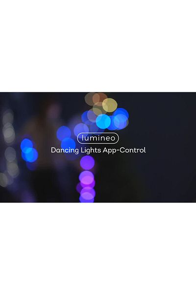 Twinkly Multicolor Bluetooth LED String Lights, 14.9m, 100 LEDs