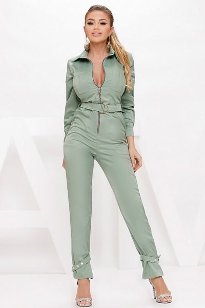 Atmosphere Fashion Casual jumpsuit in varnish